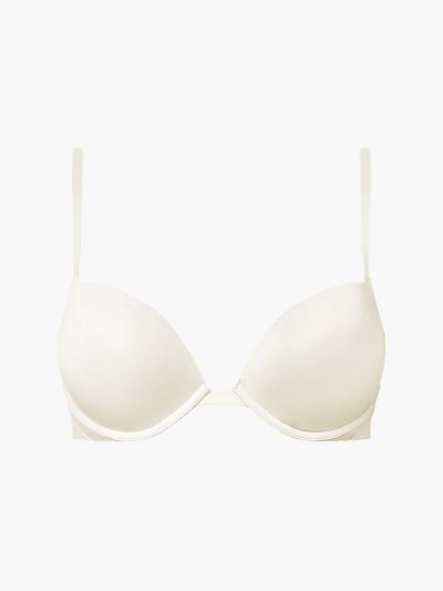 Calvin Klein Underwear HU801136 | Calvin Klein Perfectly Fit Flex Plunge Női Melltartó Fehér